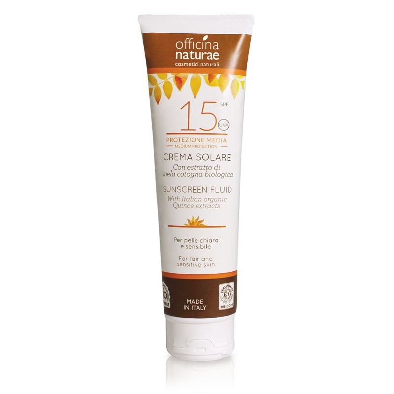 Crema Solare Naturale SPF 15 Crema Solare Naturale SPF 15