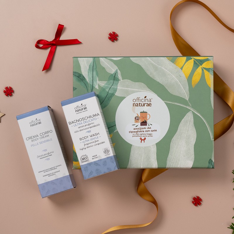 Gift Box Bagnoschiuma e Crema Corpo pelle sensibile