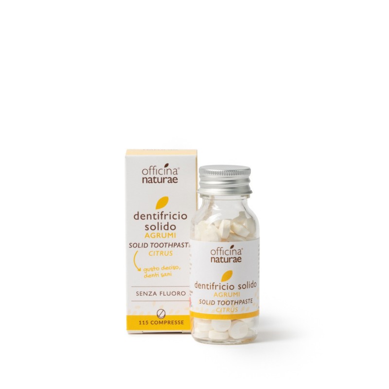 Dentifricio Solido in Pastiglie Agrumi