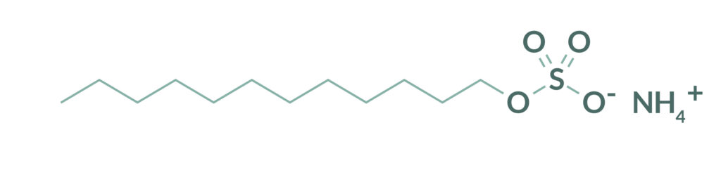 Ammonium Lauryl Sulfate molecola