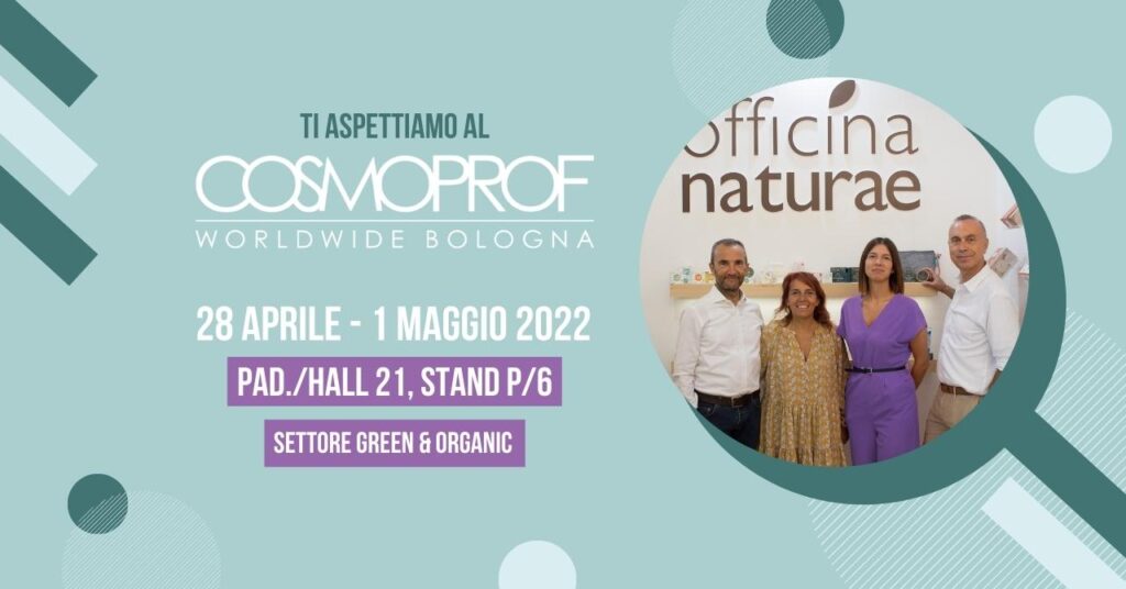 Officina Naturae al Cosmoprof 2022