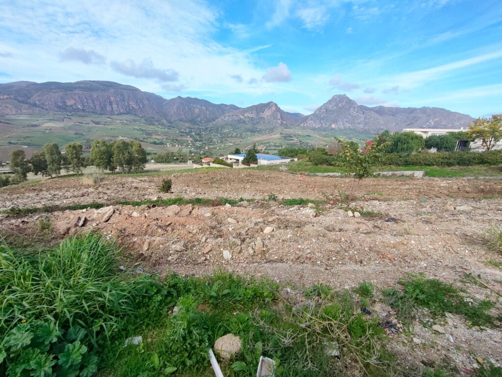 L'area del futuro parco Di Matteo di San Giuseppe Jato