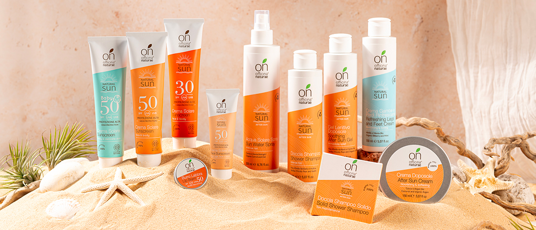 onSUN sunscreen and aftersun product line
